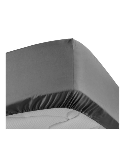 Lençol com elástico percal de algodão percale douceur d'intérieur - Kiabi Lençol com elástico percal de algodão percale douceur d'intérieur - Kiabi