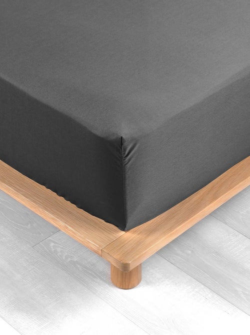 Lençol com elástico percal de algodão percale douceur d'intérieur - Kiabi Lençol com elástico percal de algodão percale douceur d'intérieur - Kiabi