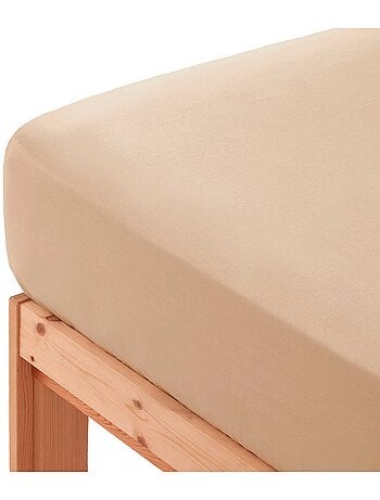 Lençol de baixo ajustável liso 100% algodão, para colchão até 30 cm de altura - Gamusi.
