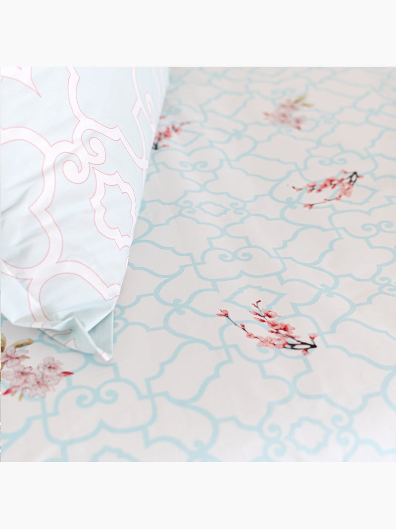Lençol de baixo ajustável Sakura "Happyfriday" Multicolorido - Kiabi