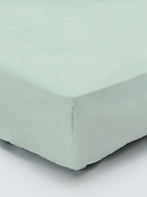 Lençol de baixo com elástico (150x200cm) em algodão - Kiabi Lençol de baixo com elástico (150x200cm) em algodão - Kiabi