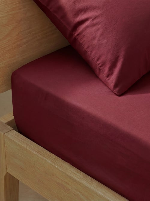 Lençol de baixo com elástico (150x200cm) em algodão - Kiabi