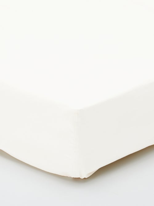 Lençol de baixo liso 140 x 200 cm - Kiabi