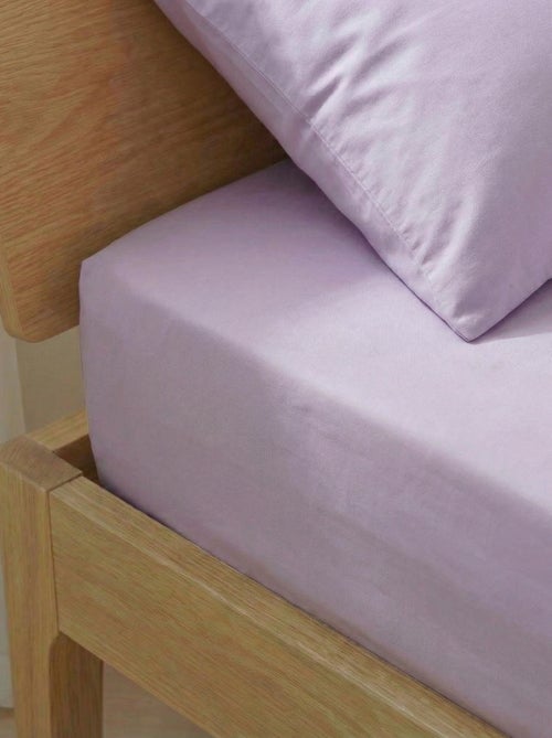 Lençol de baixo liso 140 x 200 cm - Kiabi