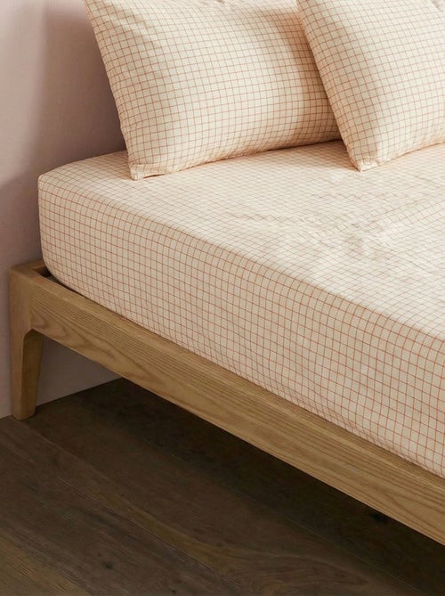 Lençol de baixo para 1 pessoa (90x190) em algodão - Kiabi Home - Kiabi