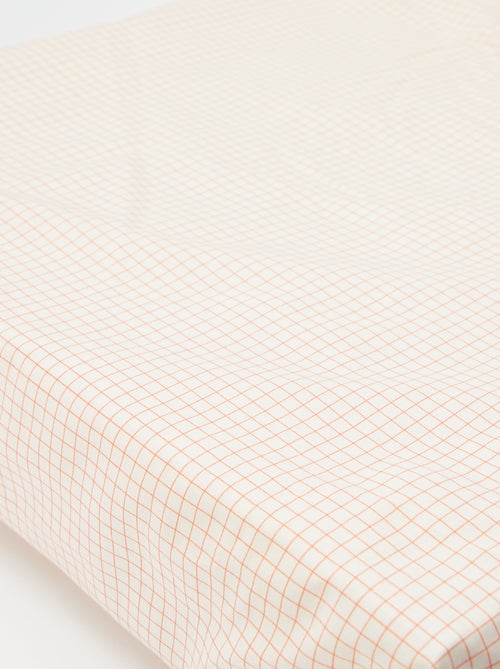 Lençol de baixo para 1 pessoa (90x190) em algodão - Kiabi Home - Kiabi