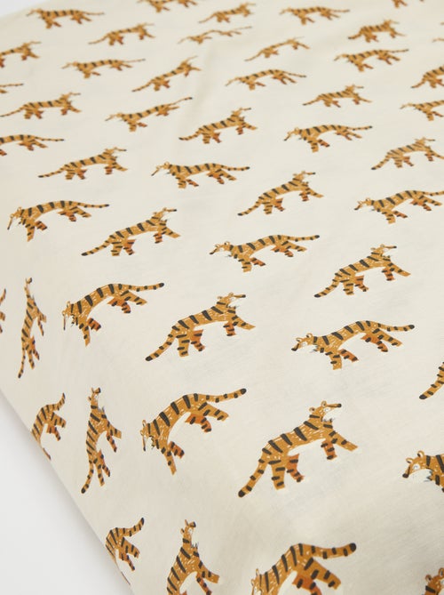 Lençol de baixo para 1 pessoa (90x190) em algodão - Kiabi Home - Kiabi