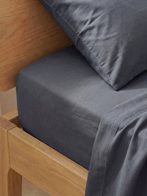 Lençol de baixo para 1 pessoa (90x190) em algodão - Kiabi Home - Kiabi