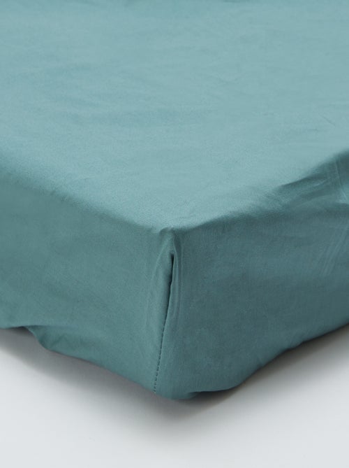 Lençol de baixo para 1 pessoa (90x190) em algodão - Kiabi Home - Kiabi