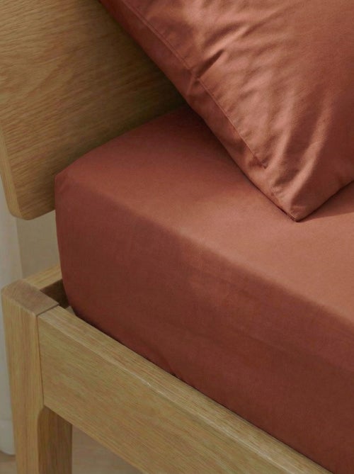 Lençol de baixo para 2 pessoas (160x200cm) em algodão - Kiabi Home - Kiabi