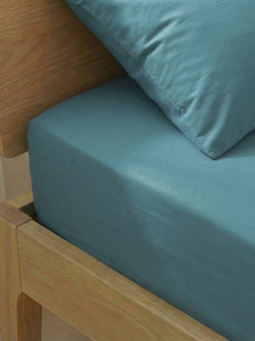 Lençol de baixo para cama de casal (180x200) em algodão - Kiabi Home - Kiabi Lençol de baixo para cama de casal (180x200) em algodão - Kiabi Home - Kiabi