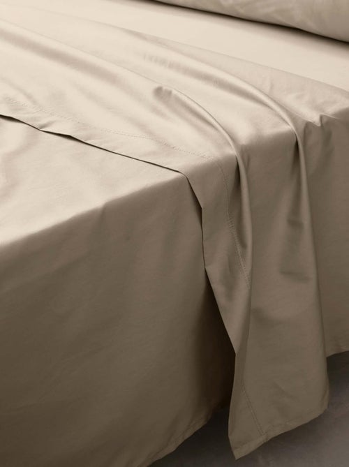 Lençol de baixo percal de algodão lia promo linge - Kiabi