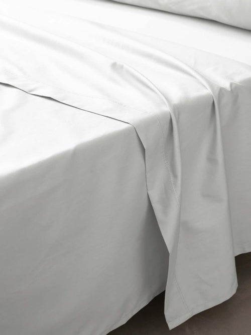 Lençol de baixo percal de algodão lia promo linge - Kiabi