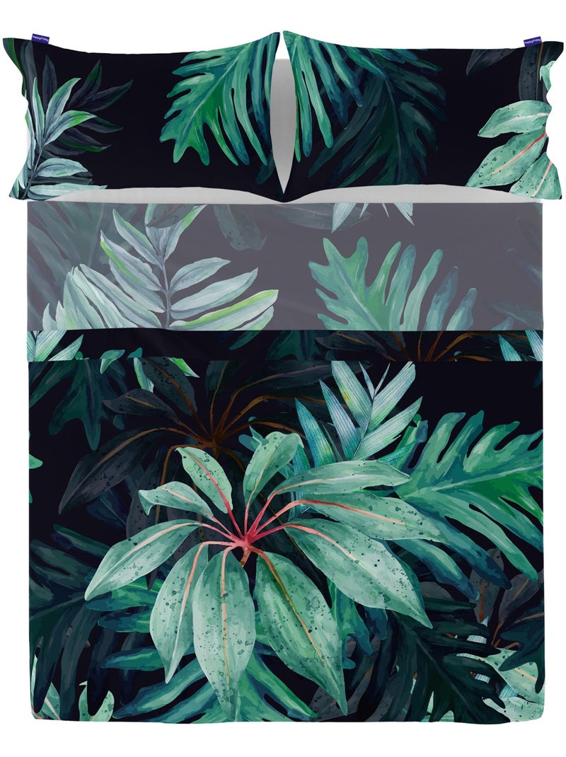 Lençol Ebony "Happyfriday" Multicolorido - Kiabi