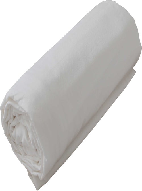 Lençol em algodão lavado oekotex - Kiabi