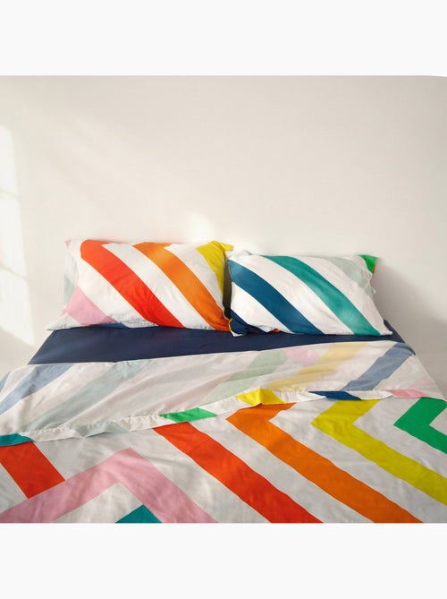 Lençol Happy stripes "Happyfriday" - Kiabi Lençol Happy stripes "Happyfriday" - Kiabi