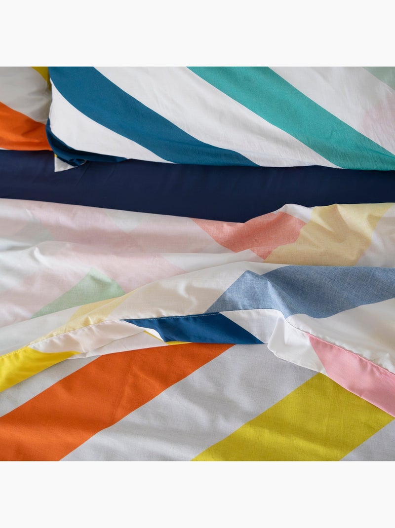 Lençol Happy stripes "Happyfriday" Multicolorido - Kiabi