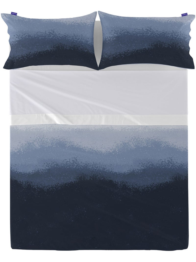 Lençol Nightfall "Happyfriday" Azul-marinho - Kiabi