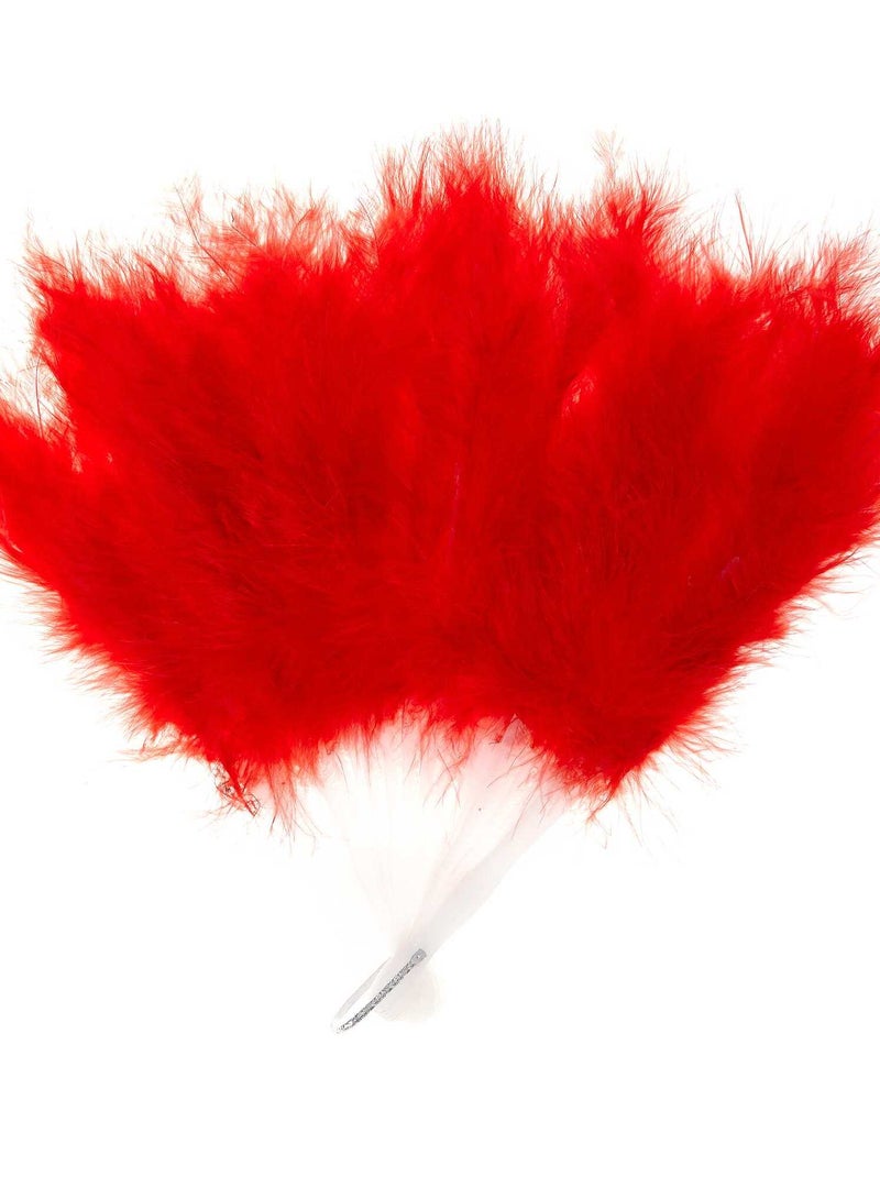 Leque de penas Vermelho - Kiabi