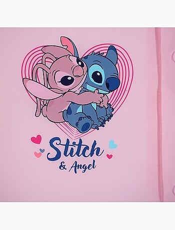 Lilo & Stitch - Impermeável infantil Stitch e Angel