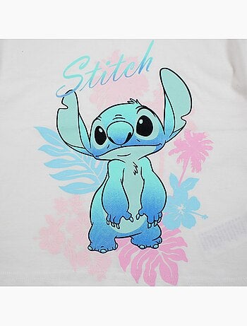 Lilo & Stitch - T-shirt manga curta Lilo e Stitch menina
