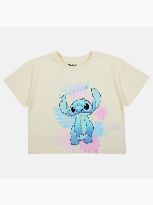 Lilo & Stitch - T-shirt manga curta Lilo e Stitch menina - Kiabi Lilo & Stitch - T-shirt manga curta Lilo e Stitch menina - Kiabi