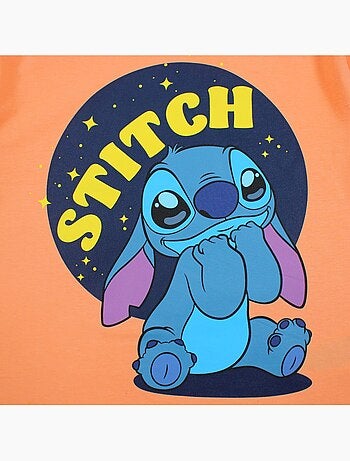 Lilo & Stitch - T-shirt manga curta Lilo e Stitch menino