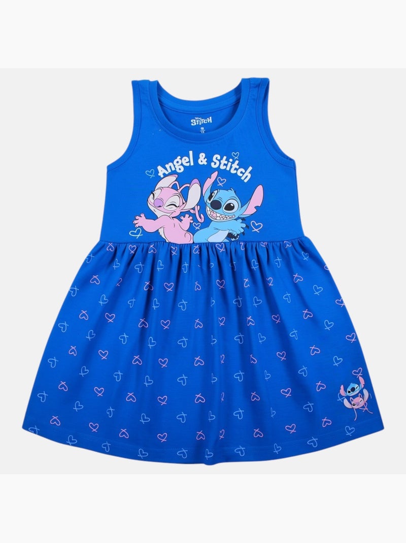 Lilo & Stitch - Vestido Lilo e Stitch menina Azul - Kiabi