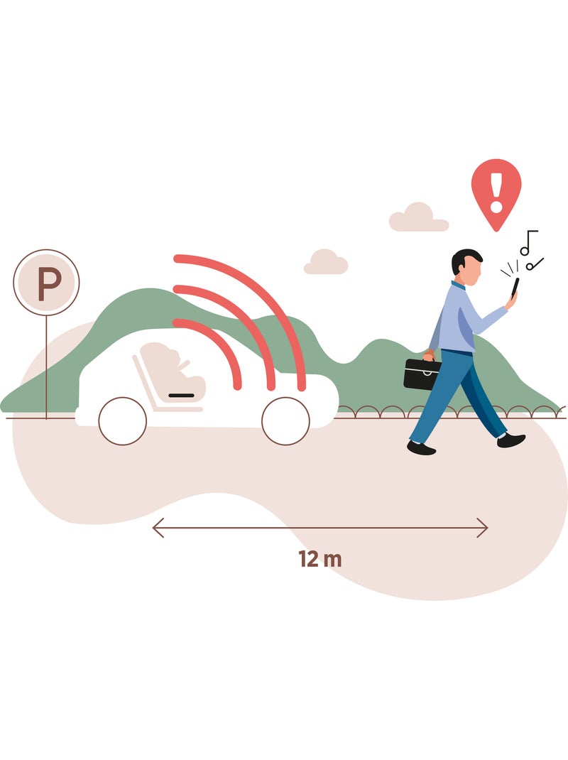 LINKO    cojin inteligente con sensor presencial Preto - Kiabi