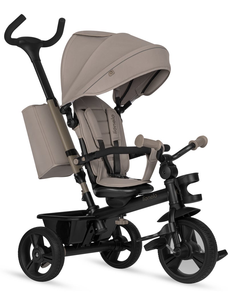 Lionelo haari carrinho e triciclo - até 25 kg - assento reversível - cesto e bolsa incluídos Bege - Kiabi