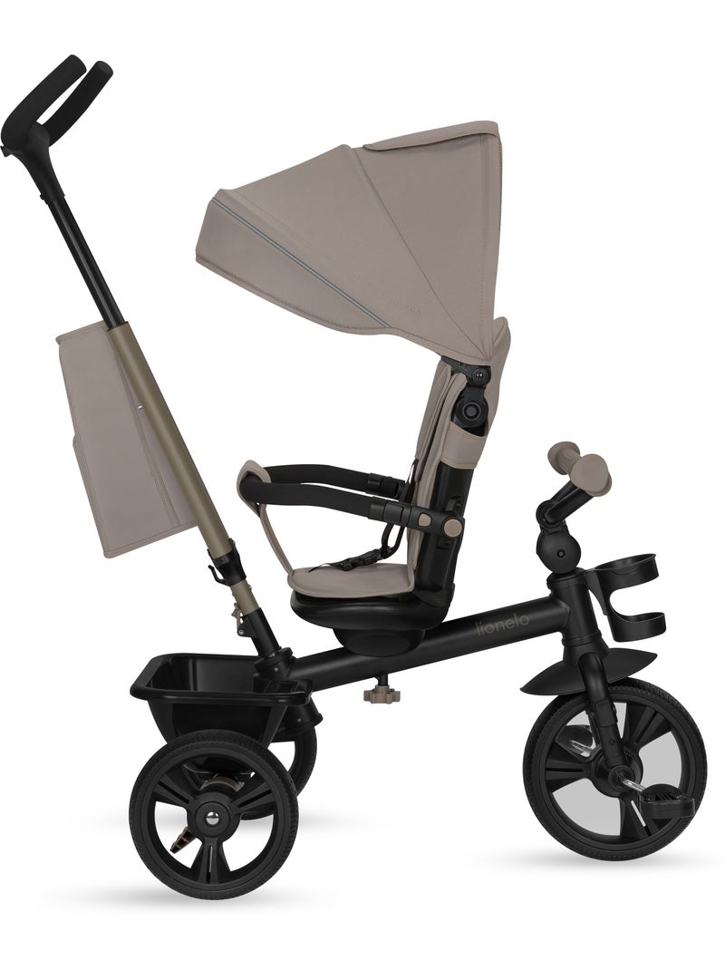 Lionelo haari carrinho e triciclo - até 25 kg - assento reversível - cesto e bolsa incluídos Bege - Kiabi