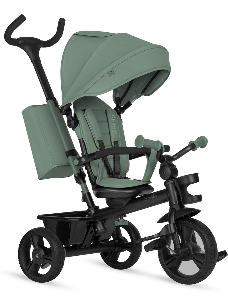 Lionelo haari carrinho e triciclo - até 25 kg - assento reversível - cesto e bolsa incluídos Verde claro - Kiabi