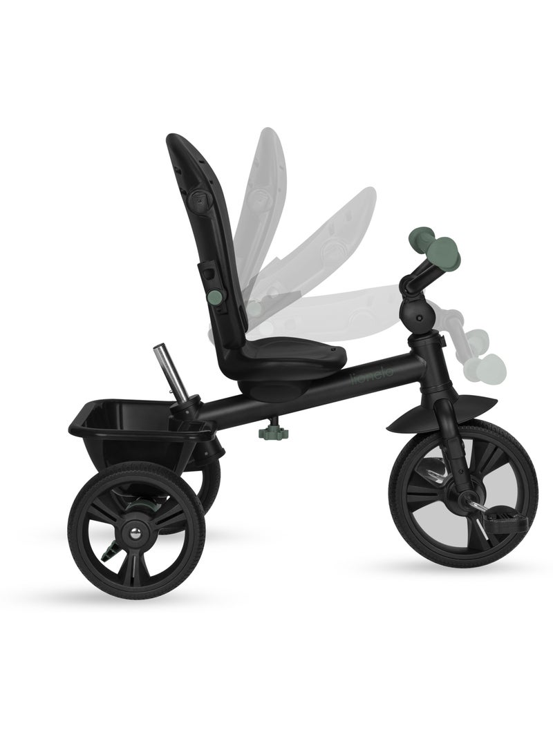 Lionelo haari carrinho e triciclo - até 25 kg - assento reversível - cesto e bolsa incluídos Verde claro - Kiabi