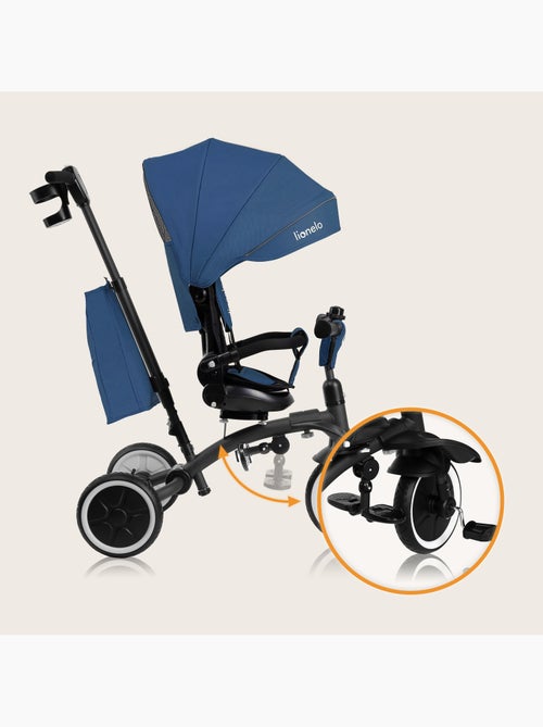 LIONELO Tris Plus carrinho e triciclo - Até 25 kg - Assento reversível - Acessórios incluídos - Kiabi