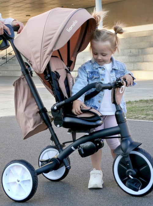 LIONELO Tris Plus carrinho e triciclo - Até 25 kg - Assento reversível - Acessórios incluídos - Kiabi