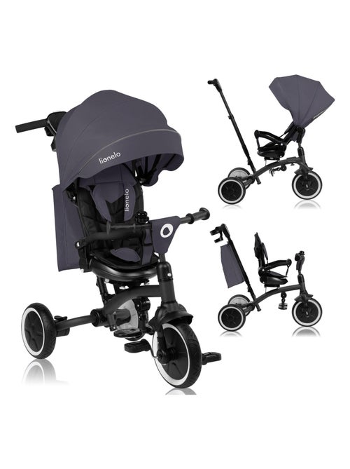 LIONELO Tris Plus carrinho e triciclo - Até 25 kg - Assento reversível - Acessórios incluídos - Kiabi