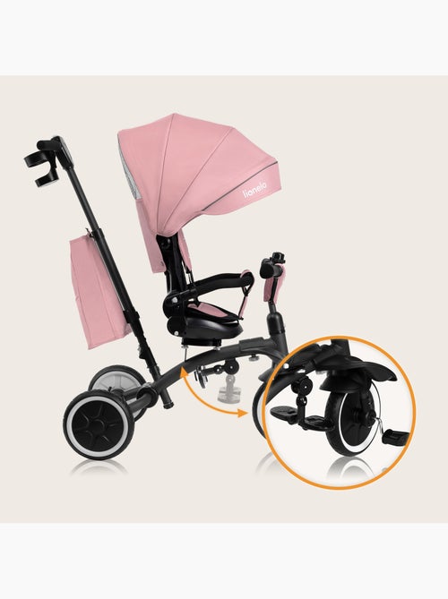 LIONELO Tris Plus carrinho e triciclo - Até 25 kg - Assento reversível - Acessórios incluídos - Kiabi