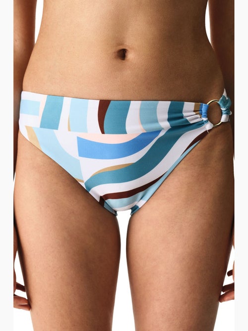 Lisandra cueca de biquíni de cintura média com laterais penti - Kiabi Lisandra cueca de biquíni de cintura média com laterais penti - Kiabi