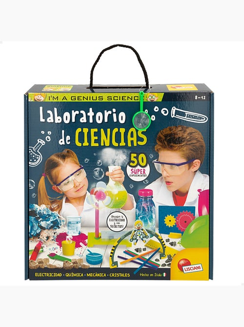Lisciani laboratório c/50 experimentos científicos i'm a genius - Kiabi Lisciani laboratório c/50 experimentos científicos i'm a genius - Kiabi