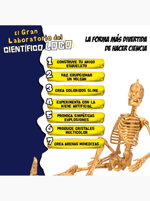 Lisciani laboratório de experimentos científicos crazy science - Kiabi Lisciani laboratório de experimentos científicos crazy science - Kiabi