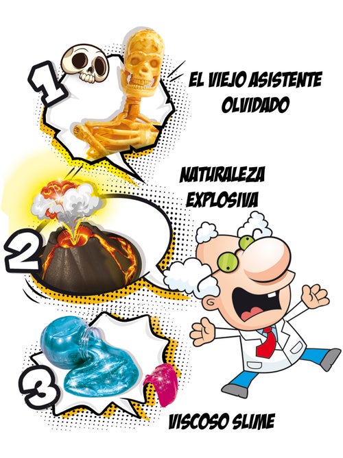 Lisciani laboratório de experimentos científicos crazy science - Kiabi Lisciani laboratório de experimentos científicos crazy science - Kiabi
