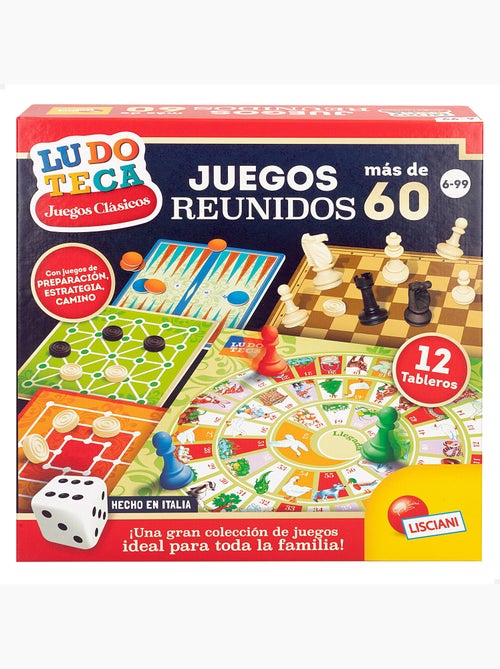 Lisciani pack 60 jogos de tabuleiro - Kiabi