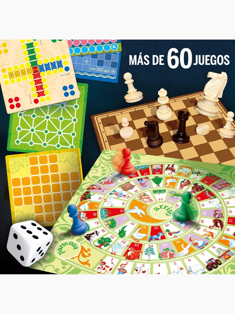 Lisciani pack 60 jogos de tabuleiro N/D - Kiabi