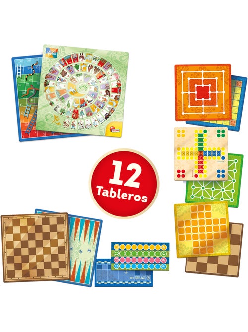 Lisciani pack 60 jogos de tabuleiro - Kiabi