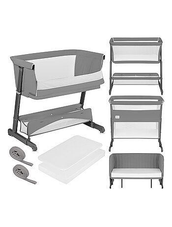 Lit 5 em 1 LIONELO Thomi Plus – Berço Co-sleeping – Berço – Parque para bebé – Sofá-cama – Até 100kg