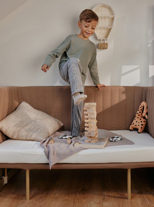 Lit 5 em 1 LIONELO Thomi Plus – Berço Co-sleeping – Berço – Parque para bebé – Sofá-cama – Até 100kg - Kiabi Lit 5 em 1 LIONELO Thomi Plus – Berço Co-sleeping – Berço – Parque para bebé – Sofá-cama – Até 100kg - Kiabi