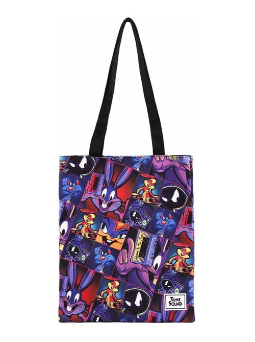 Looney Tunes Space Jam 2: A New Legacy Jam Tote Bag de Compras Shopping Bag, Multicolorido - Kiabi Looney Tunes Space Jam 2: A New Legacy Jam Tote Bag de Compras Shopping Bag, Multicolorido - Kiabi