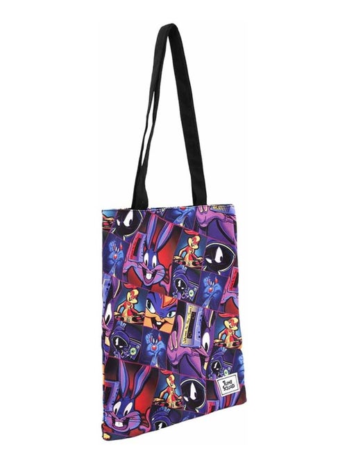 Looney Tunes Space Jam 2: A New Legacy Jam Tote Bag de Compras Shopping Bag, Multicolorido - Kiabi Looney Tunes Space Jam 2: A New Legacy Jam Tote Bag de Compras Shopping Bag, Multicolorido - Kiabi