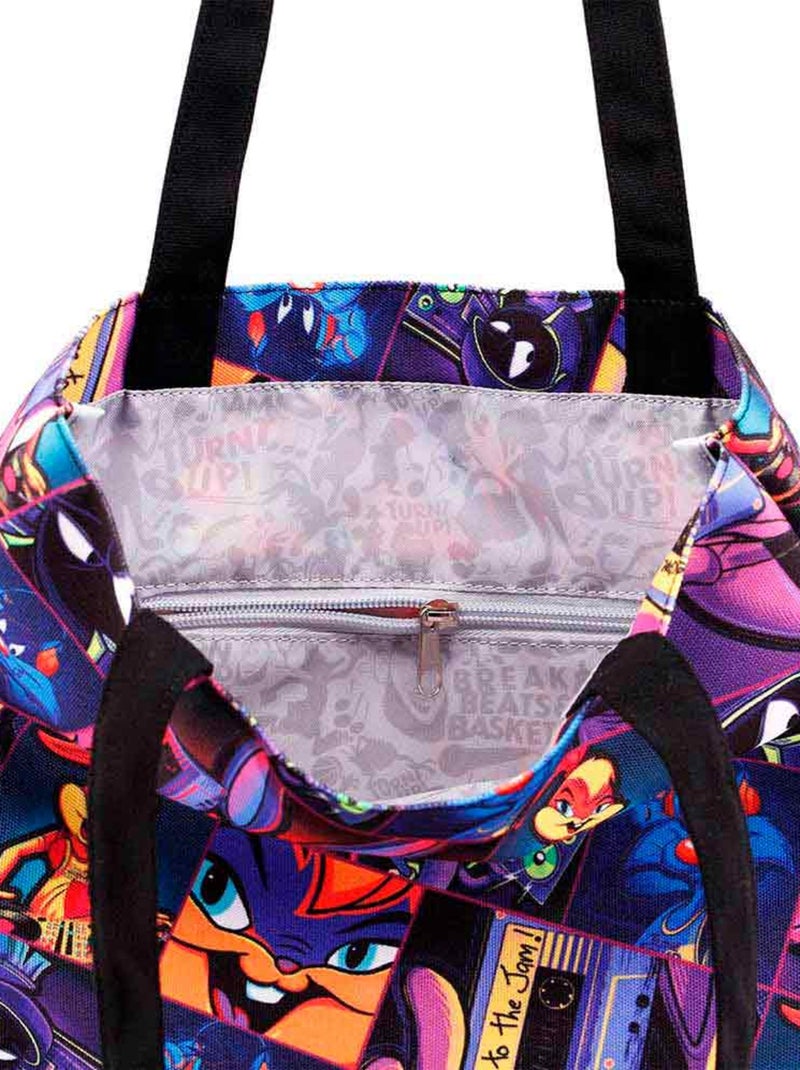 Looney Tunes Space Jam 2: A New Legacy Jam Tote Bag de Compras Shopping Bag, Multicolorido Multicolorido - Kiabi