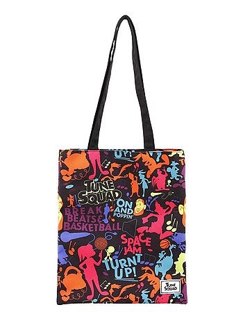 Looney Tunes Space Jam 2: A New Legacy Tune Squad Tote Bag de Compras Shopping Bag, Multicolorido